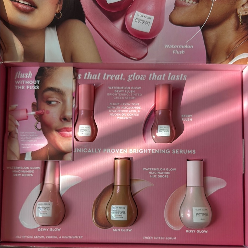 Watermelon Glow Brightening Serums Collection